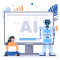 Ai service icon